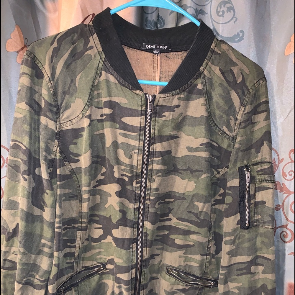 Dear John women’s camouflage jacket!